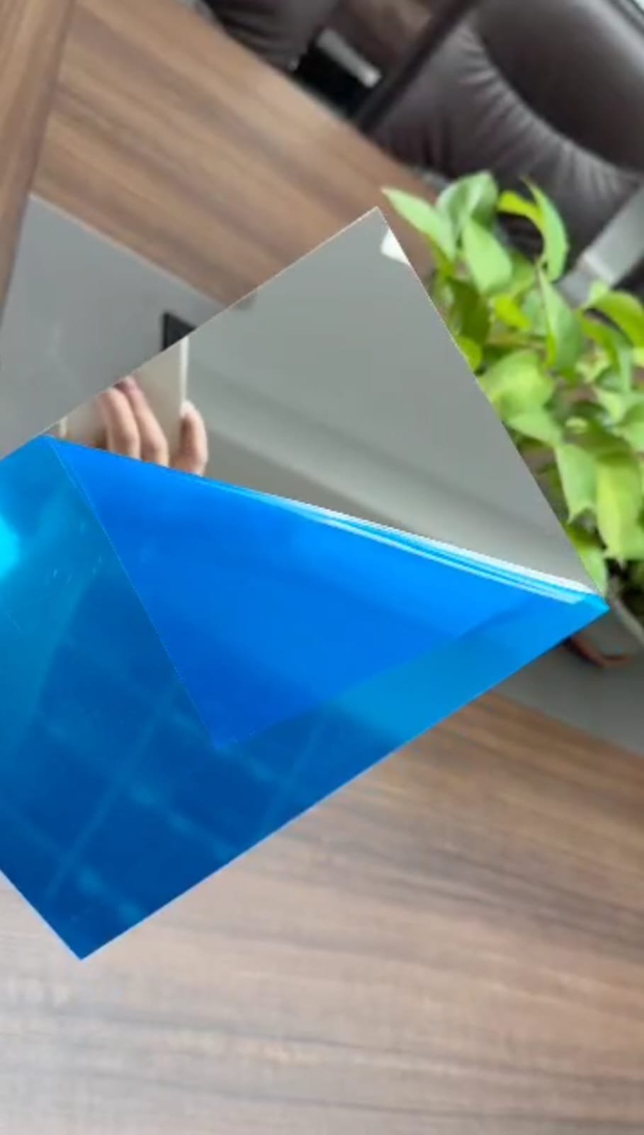 mirror sheet two way silver silver